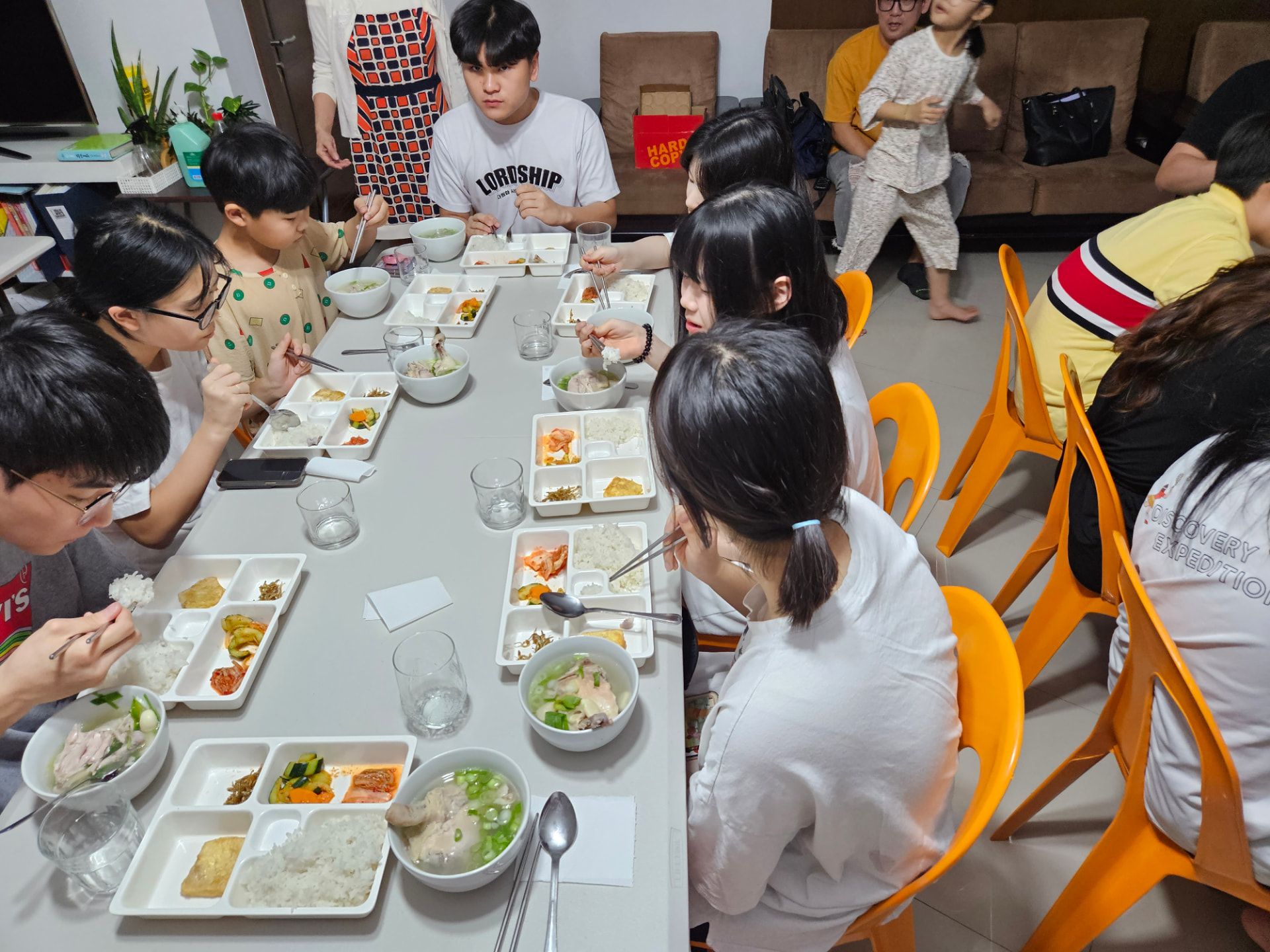 정성스러운 한식 식단